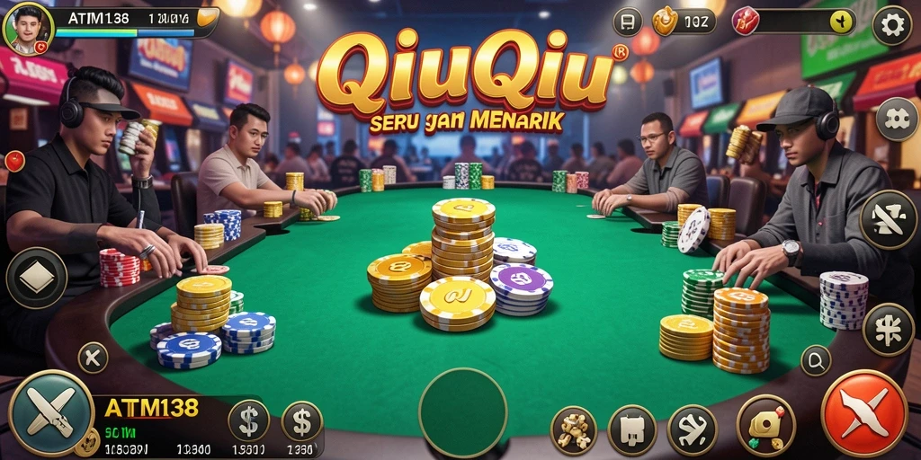 Tampilan gameplay menarik dari ATM138 saat bermain QiuQiu.