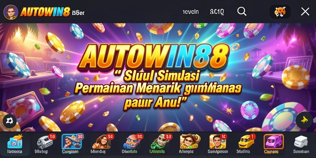 Screenshot AUTOWIN88 menampilkan gameplay simulasi yang mendalam dan menarik.