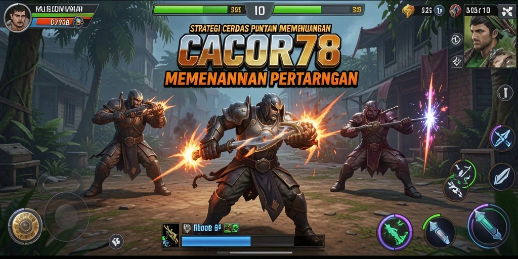 Tampilan menarik dari gameplay <strong>CACOR78</strong> yang penuh taktik dan strategi.