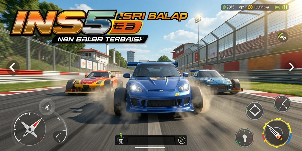 Gameplay Racing seru dengan grafis menakjubkan di INS55.