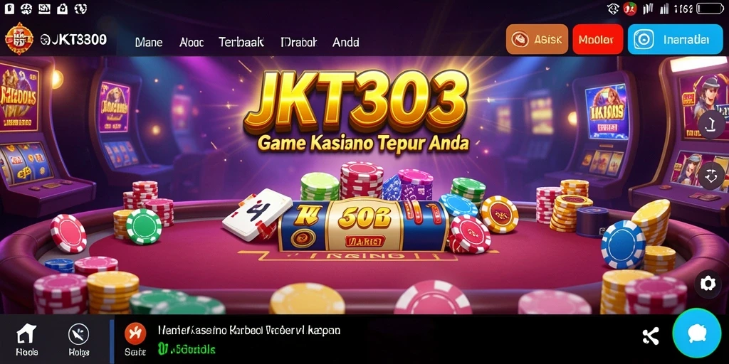 Tampilan gameplay seru dan menawan dari JKT303.