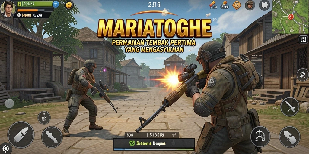Gameplay seru dengan aksi tembak-menembak yang mendebarkan.