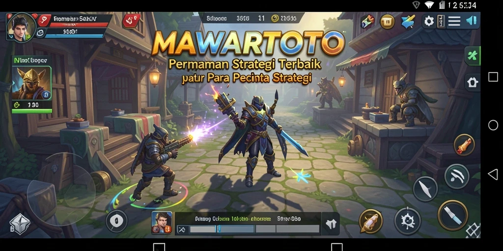 Tampilan aksi seru dalam gameplay strategi MAWARTOTO.