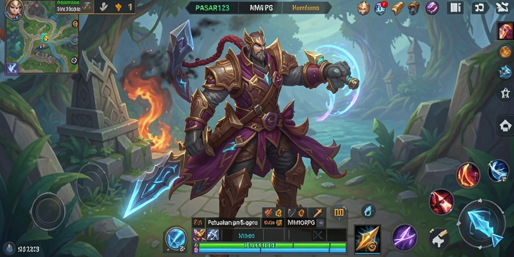 Gameplay PASAR123 yang penuh aksi dan interaksi karakter.