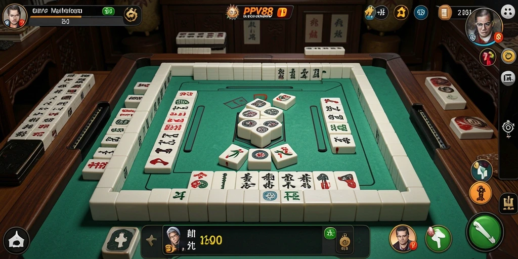 Gameplay seru PPV88 dengan desain Mahjong yang menarik.