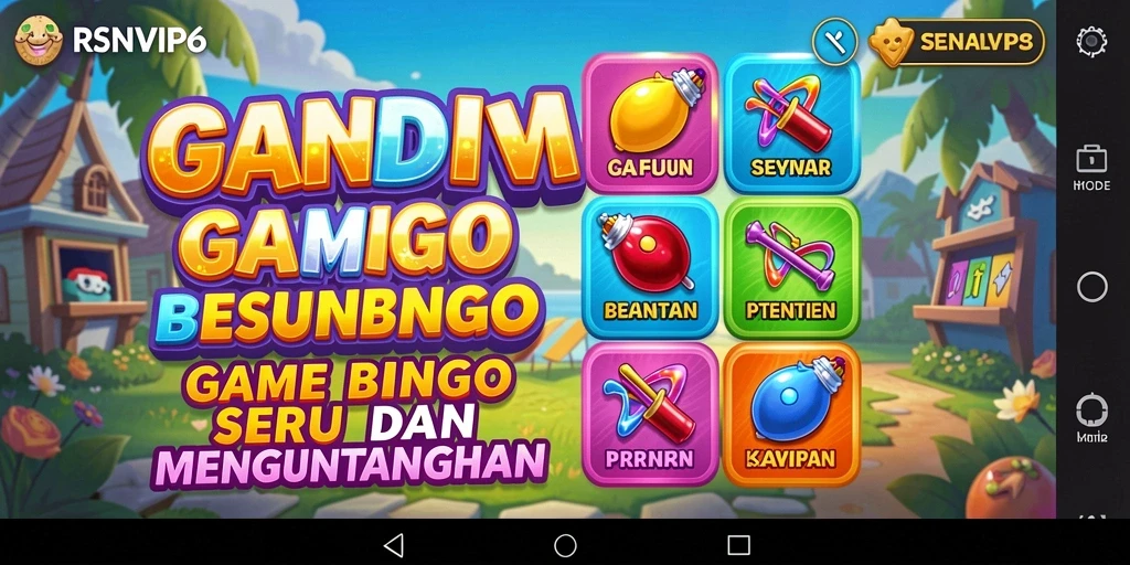 Tampilan gameplay RSNVIP6 yang menarik dalam permainan Bingo.