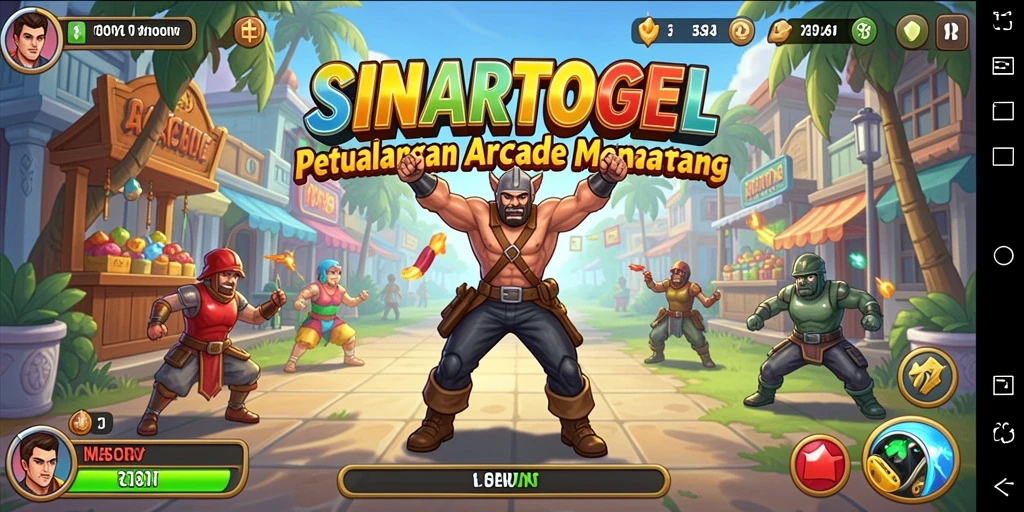 Tampilan gameplay SINARTOGEL yang seru dan menantang.