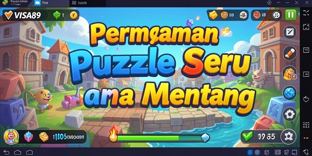 Tampilan utama gameplay VISA89 yang menarik dan penuh tantangan.