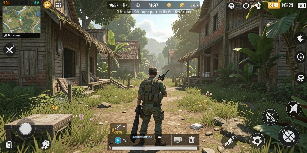Tampilan gameplay WG87 yang menarik dengan berbagai aktivitas simulasi.