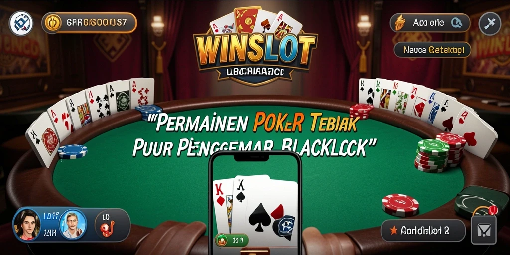 Tampilan screenshot WINSLOT dengan gameplay Poker yang menarik.